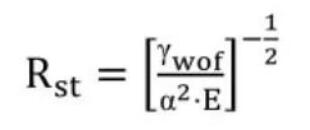 Rst for low-strength ceramics Equation2